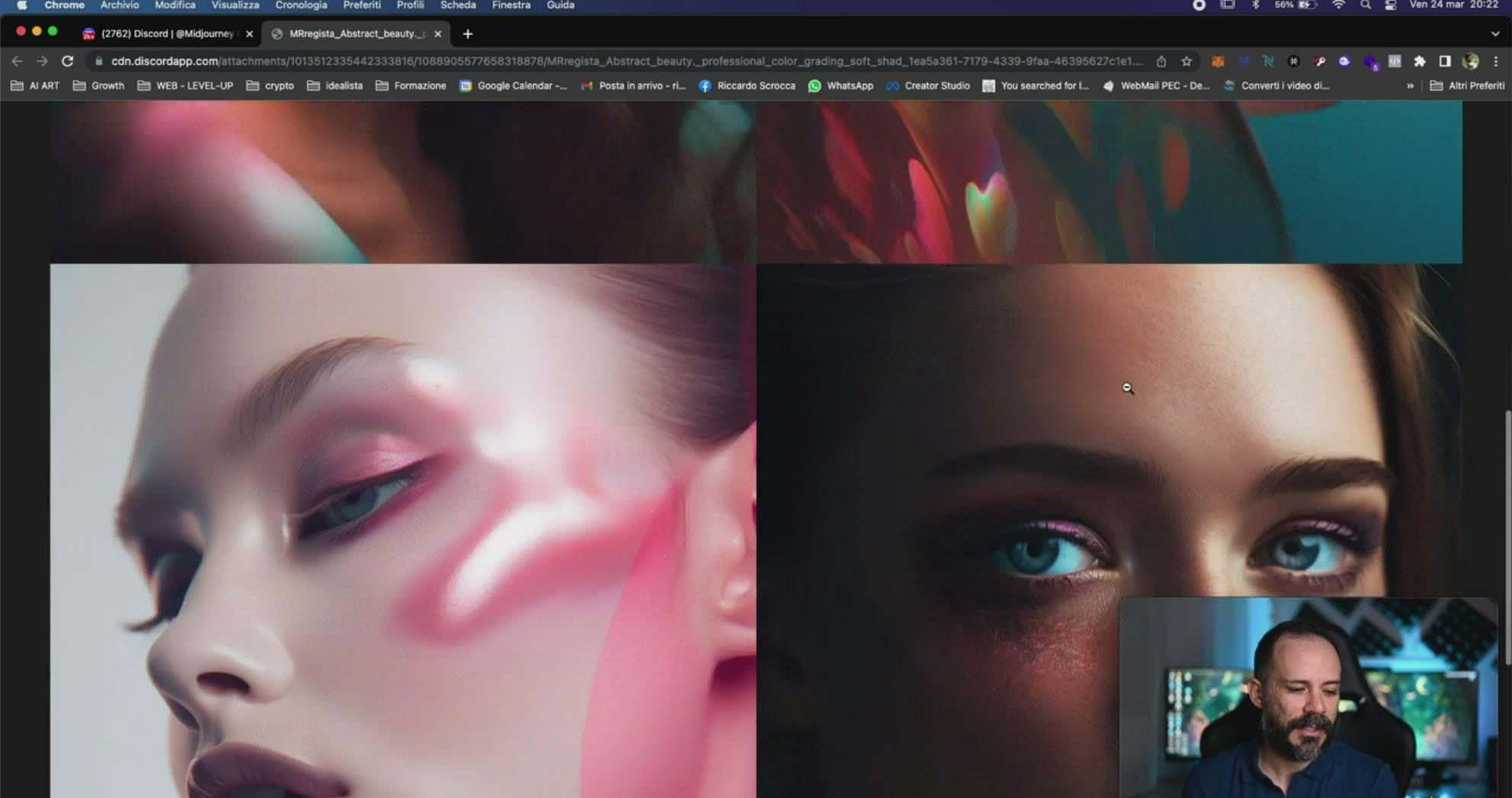 图片[5]-Midjourney AI人工智能创建和销售令人惊叹的海报教程-10节课-中英字幕-九洲网