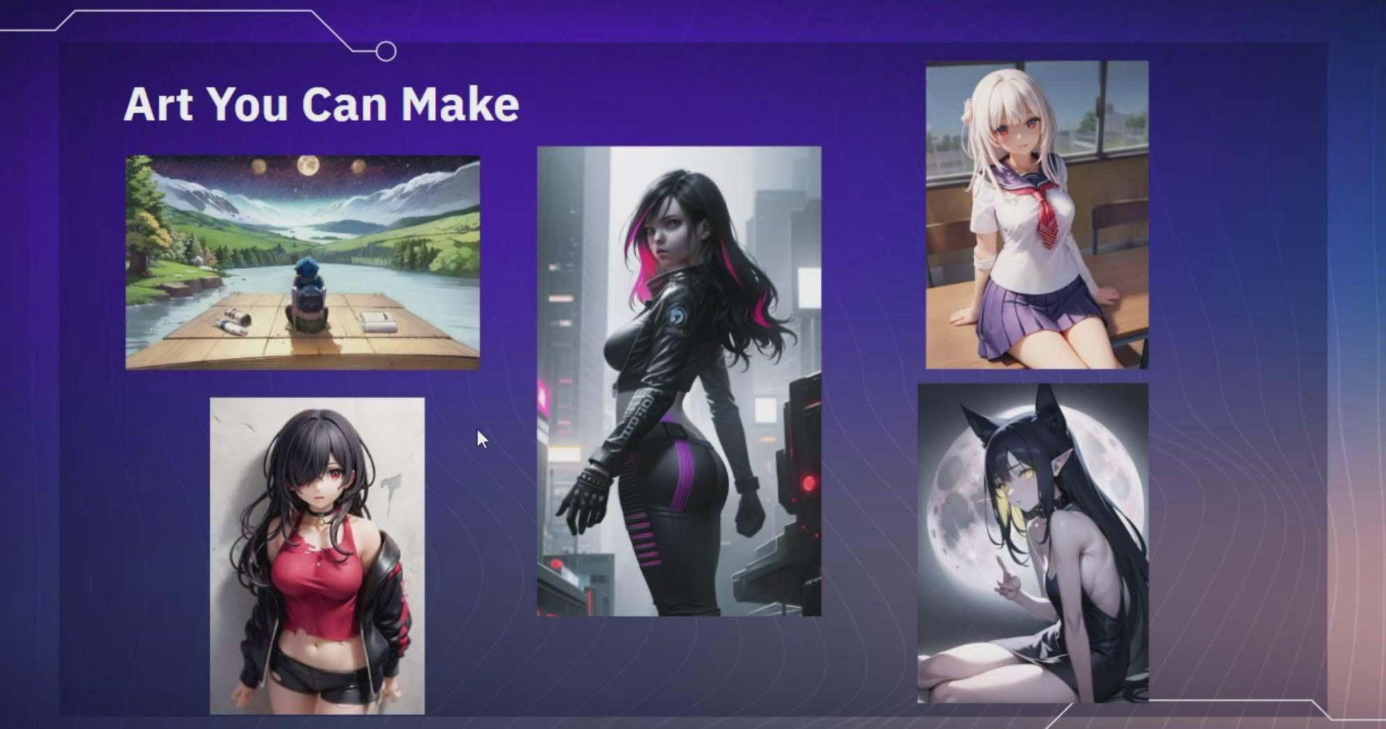 利用Stable Diffusion AI人工智能生成动漫艺术分步教程-14节课-中英字幕-九洲网