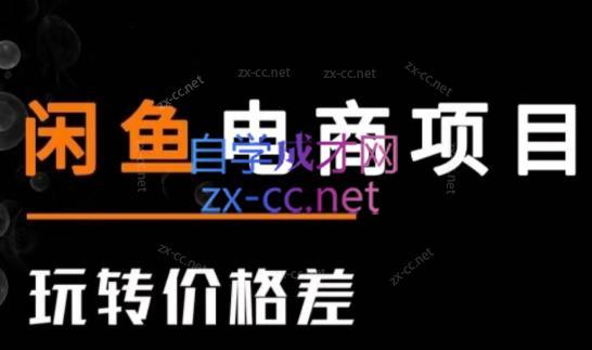 亿创繁星·闲鱼电商项目(玩转价格差)-九洲网