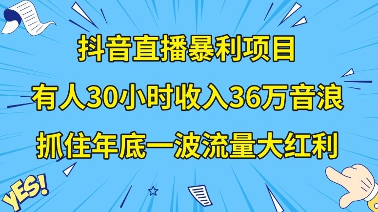 抖音直播暴利项目，有人30小时收入36万音浪，公司宣传片年会视频制作，抓住年底一波流量大红利【揭秘】-九洲网