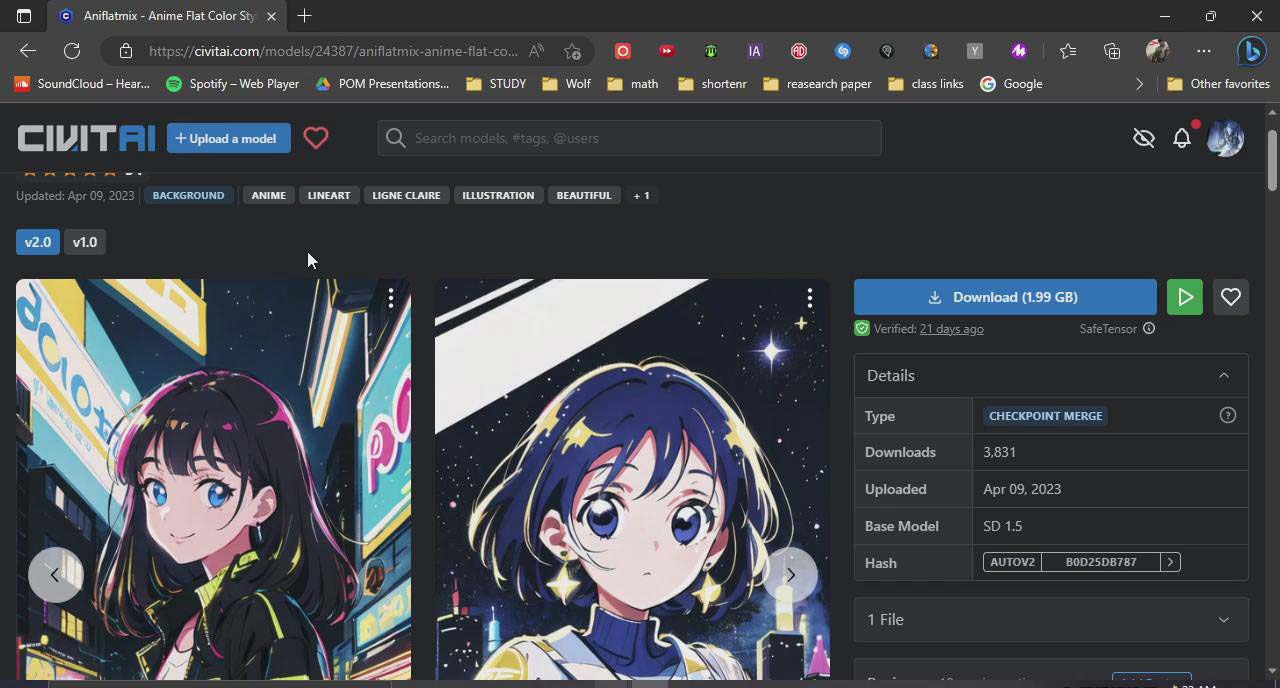 图片[1]-利用Stable Diffusion创建动漫艺术图像使用AI绘画赚钱-中英字幕-九洲网
