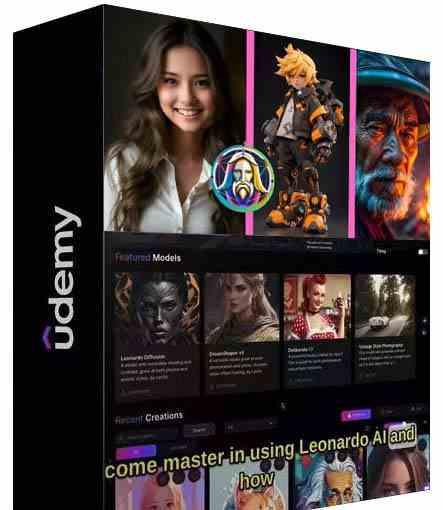 图片[2]-比Midjourney更好的Leonardo AI绘画图像大师班教程-16讲-中英字幕-九洲网