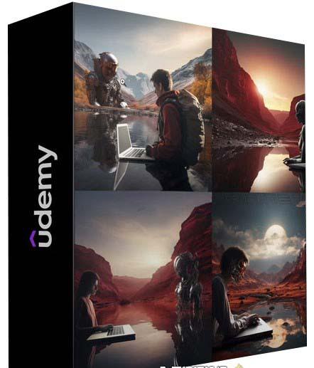 ChatGPT4 和 MidJourney AI 绘画聊天革命性指南教程-33节视频课-中英字幕-九洲网