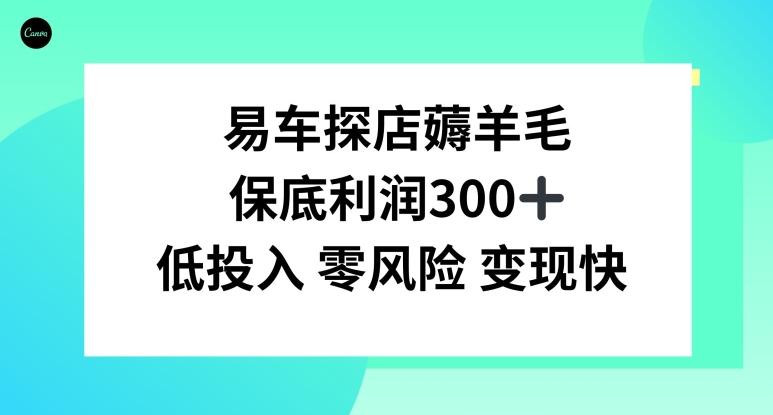 易车APP首页十亿补贴活动，选择到店补贴，保底利润300+-九洲网