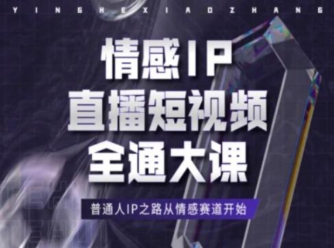 情感IP直播短视频全通大课，普通人IP之路从情感赛道开始-九洲网