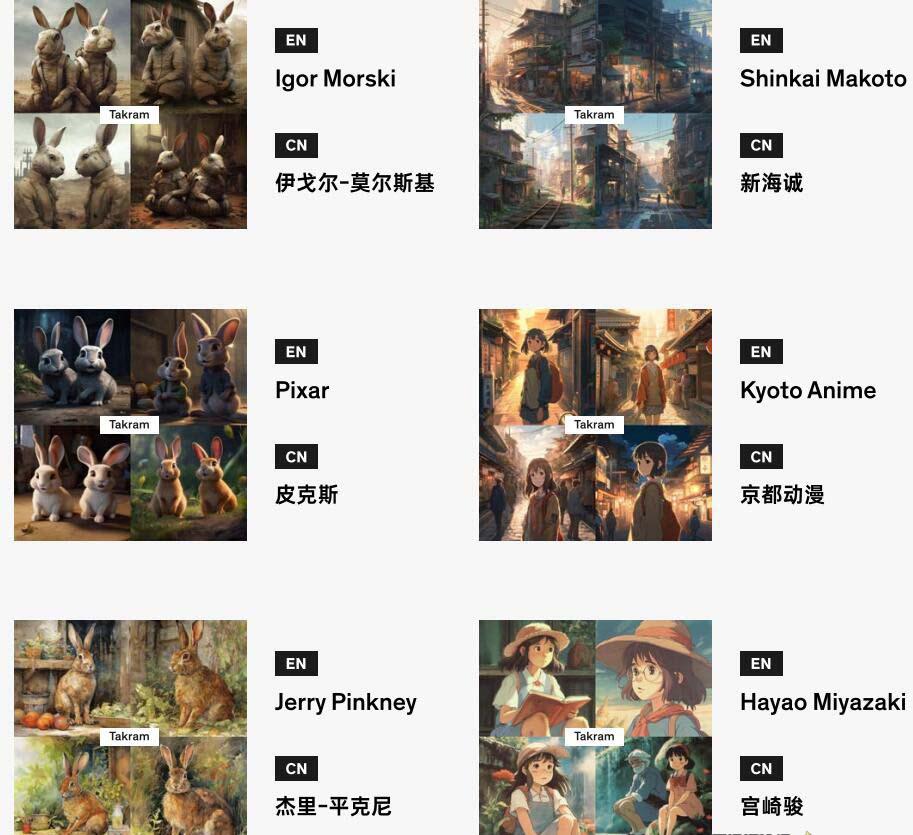 图片[1]-Midjourney辞典AIGC中英双语图文辞典+提示关键词Prompt大全-九洲网