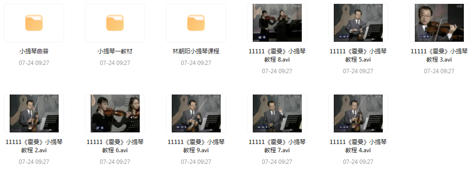 霍曼小提琴教学视频-九洲网