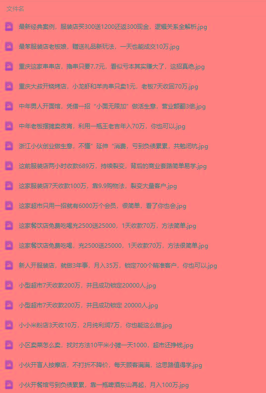 图片[4]-(9607期)真实有效391套商业模式，年入几十到几百万案例解析(电子书+视频+图文)-九洲网