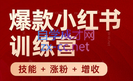 秋叶·小红书训练营(7.3-8.7)-九洲网