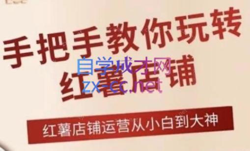 海燕老师·2024手把手教你玩转红薯店铺-九洲网