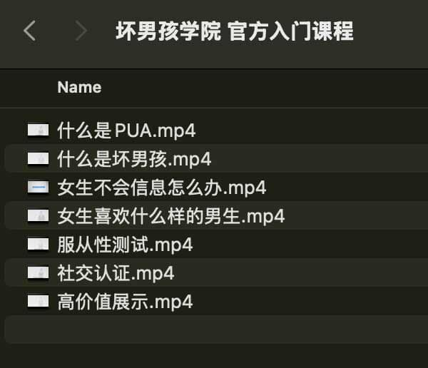 坏男孩学院 官方入门课程-九洲网