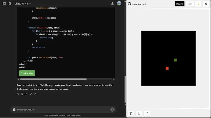 ChatGPT Code Preview｜AI编程预览工具-九洲网
