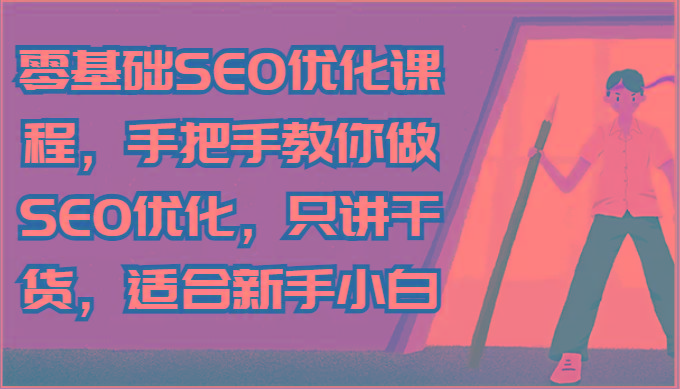 零基础SEO优化课程，手把手教你做SEO优化，只讲干货，适合新手小白-九洲网