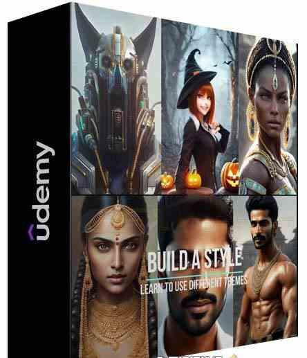 图片[2]-Stable Diffusion 101：构建 AI 艺术的初学者指南教程-16节课-中英字幕-九洲网