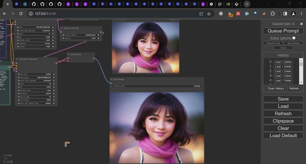 图片[2]-ComfyUI 利用 Stable Diffusion 学习AI GUI 工作流程教程-中英字幕-九洲网