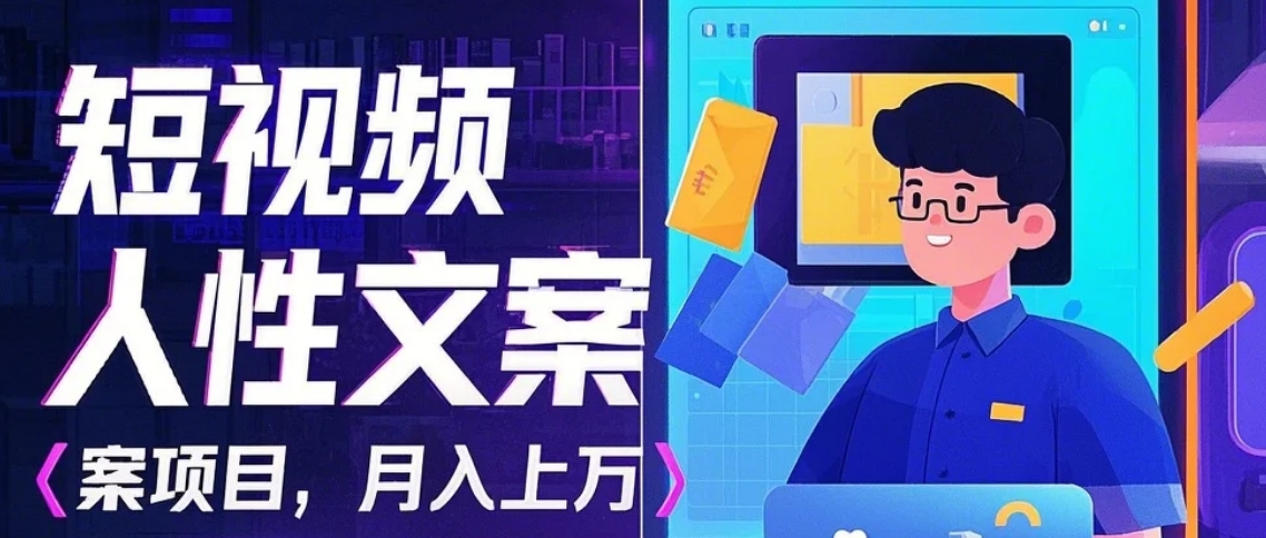 利用AI自动制作短视频人性文案项目：揭秘月入上万的精准流量变现秘籍-九洲网