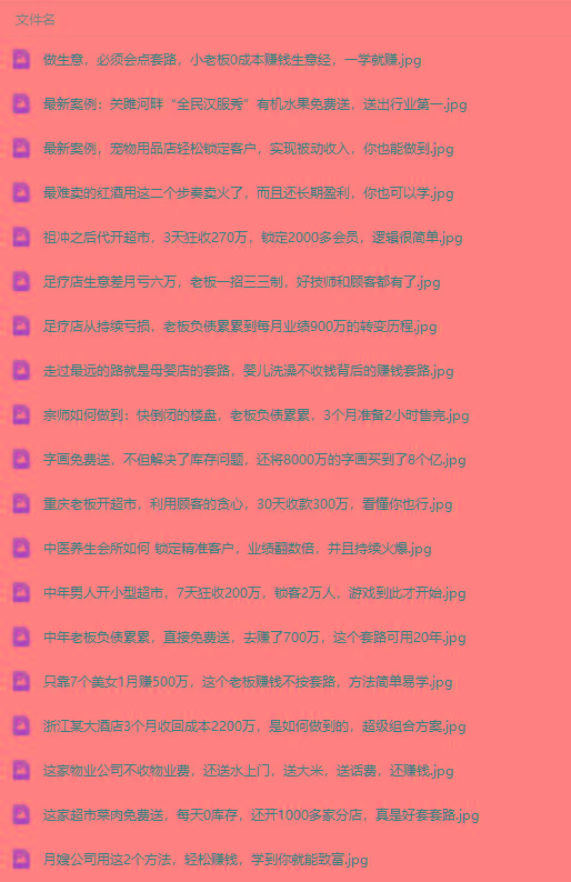 图片[3]-(9607期)真实有效391套商业模式，年入几十到几百万案例解析(电子书+视频+图文)-九洲网