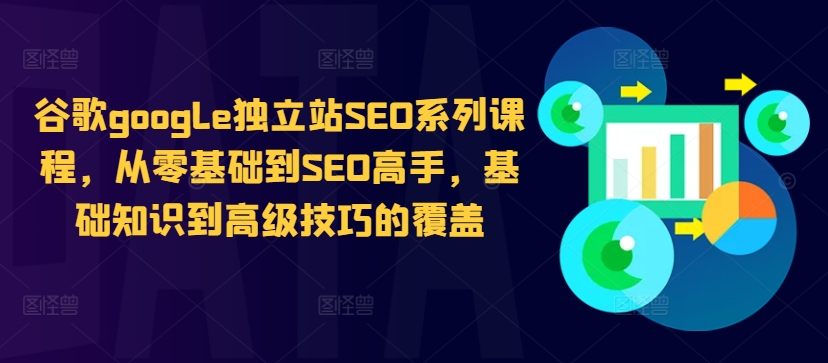 谷歌google独立站SEO系列课程，从零基础到SEO高手，基础知识到高级技巧的覆盖-九洲网