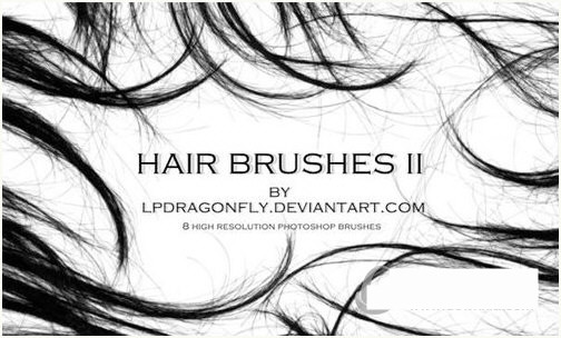 PS发丝笔刷-九洲网