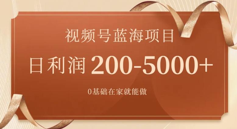 外边收费699视频号项目，最新玩法，简单好操作，一人可做，日四位数-九洲网