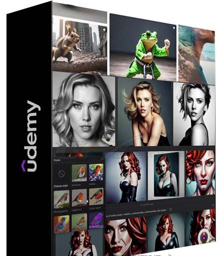 K Mastery - Stable Diffusion AI软件绘画速成从小白到精通-72节-中英字幕-九洲网