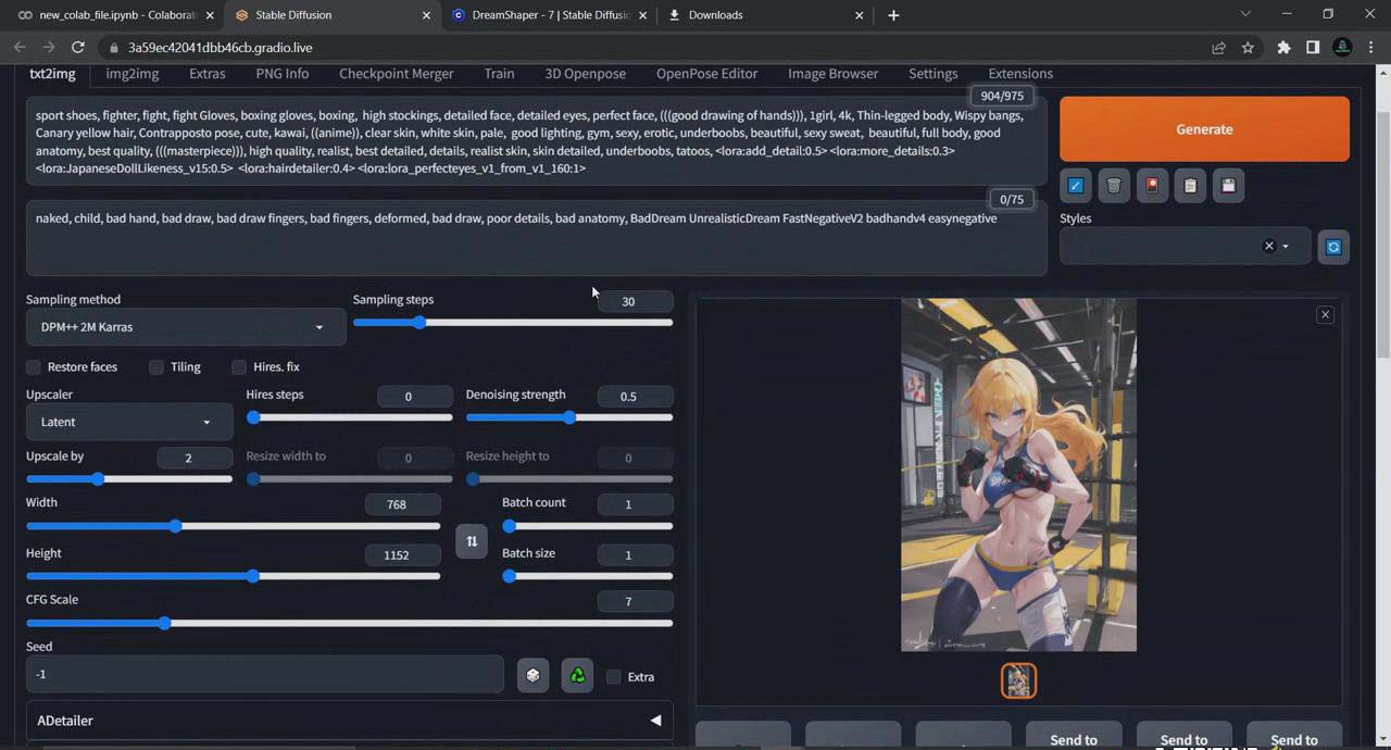 图片[4]-利用Stable Diffusion创建动漫艺术图像使用AI绘画赚钱-中英字幕-九洲网