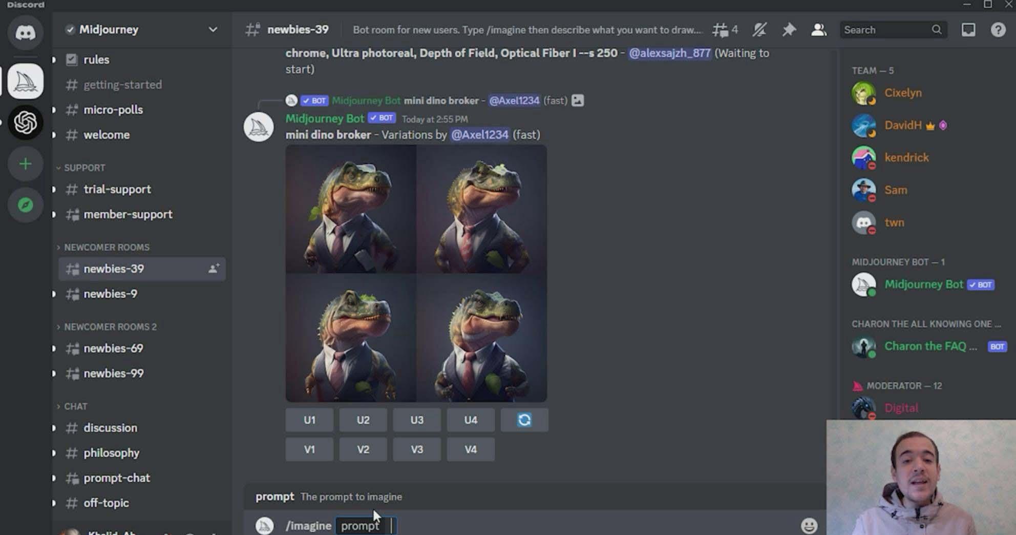 图片[1]-Midjourney 精通教程-使用Midjourney AI创建美丽艺术图像-36节课-中英字幕-九洲网