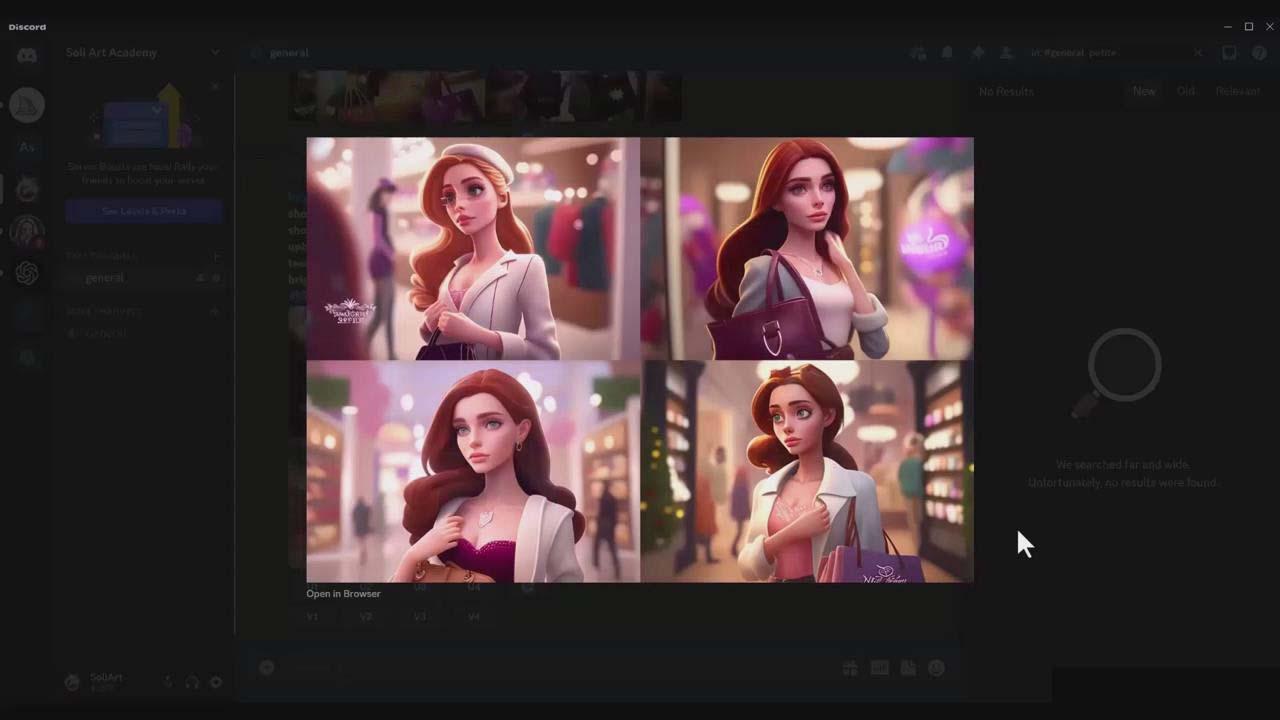 图片[5]-掌握 MidJourney V5 AI + ChatGPT创建一致的角色设计图像-22节课-中英字幕-九洲网